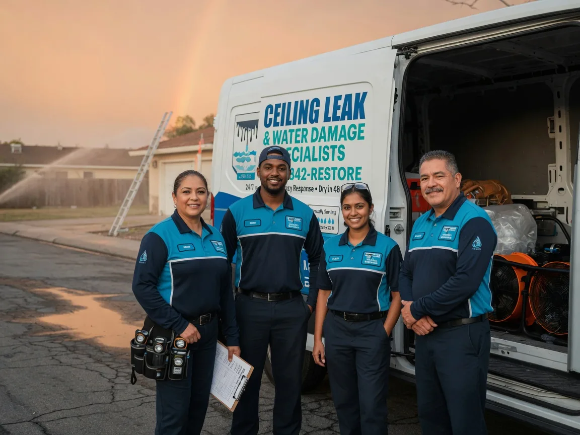 Ceiling Leak Cleanup company in Evans, WA