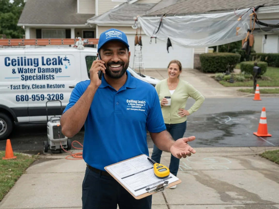 Ceiling Leak Cleanup Evans, WA FAQs